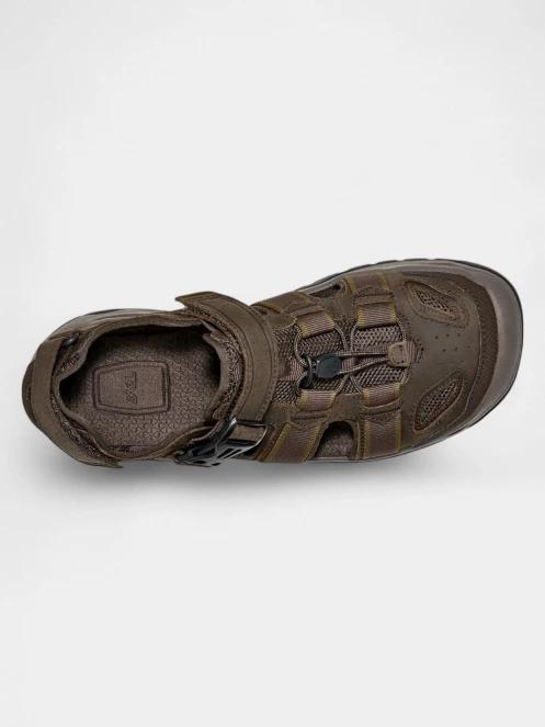 Teva Omnium 2 Leather férfi túraszandál barna színben 6