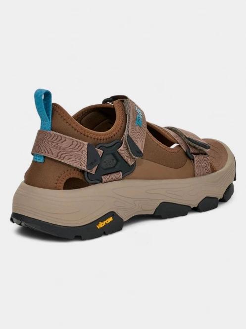 Teva Grandview Max Sandal férfi túraszandál barna színben 5
