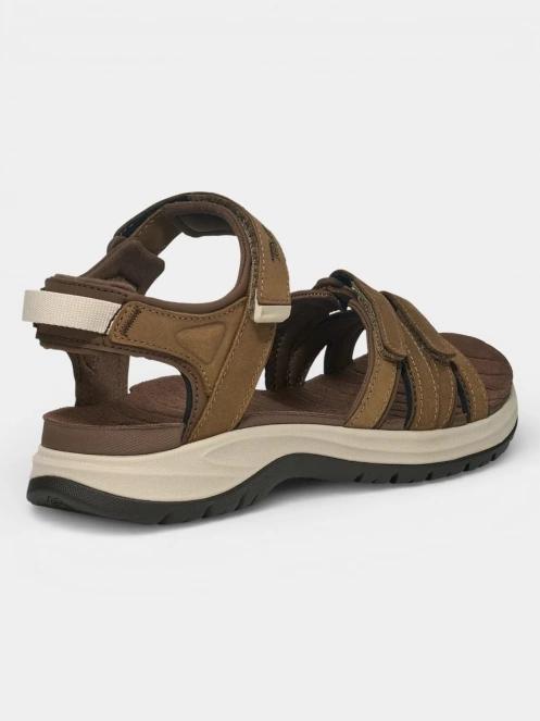 Teva Tirra Sport Leather női túraszandál barna színben 5