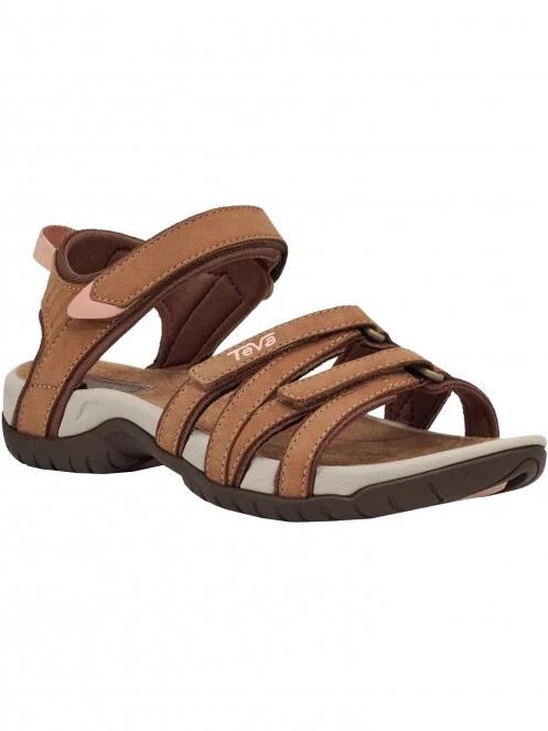 Teva Tirra Leather női szandál barna színben 2
