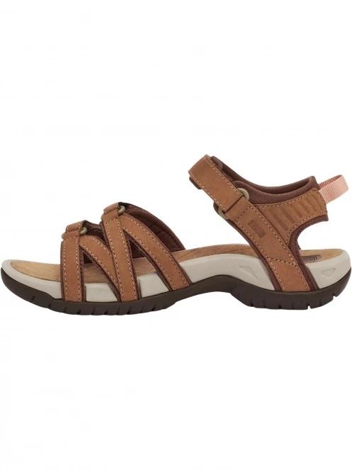 Teva Tirra Leather női szandál barna színben 4