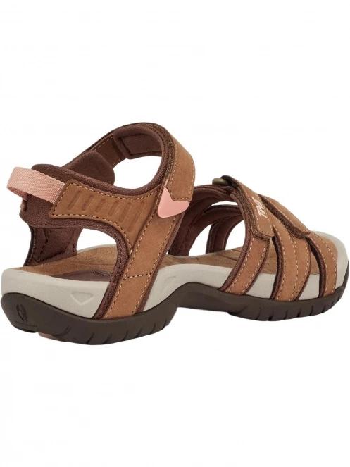 Teva Tirra Leather női szandál barna színben 5