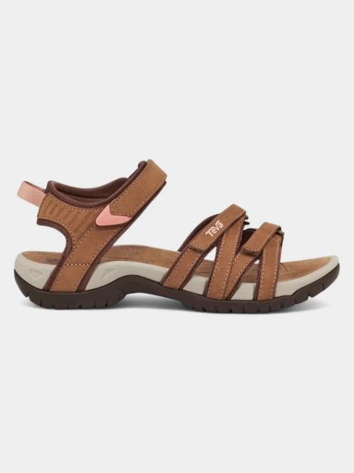 Teva Tirra Leather női szandál barna színben 3