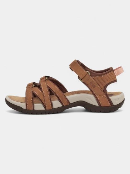 Teva Tirra Leather női szandál barna színben 4