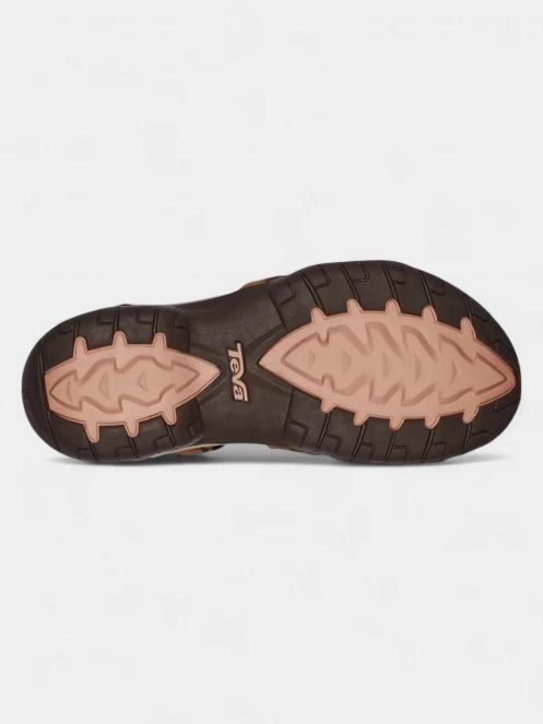 Teva Tirra Leather női szandál barna színben 7