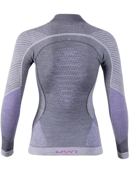 UYN Lady Fusyon Uw Shirt Lg Sl Turtleneck női aláöltöző felső szürke színben 4