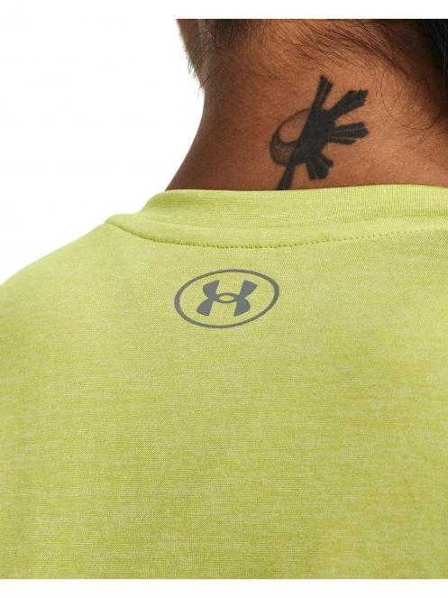 Under Armour Tech Ssv - Twist női rövid ujjú sport póló sárga színben 5