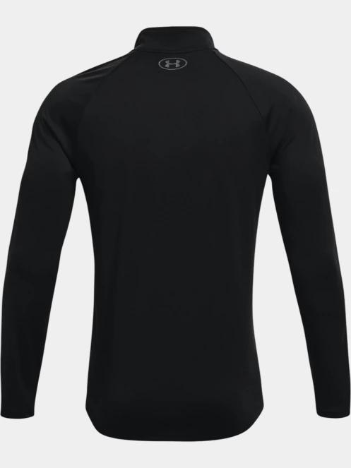 Under Armour UA Tech 2.0 1/2 Zip férfi hosszú ujjú sport póló fekete színben 7