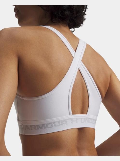 Under Armour Crossback Mid Bra női sportmelltartó fehér színben 4