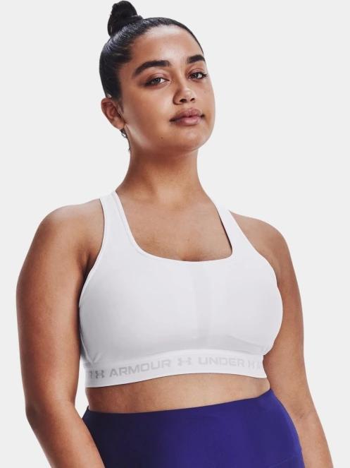 Under Armour Crossback Mid Bra női sportmelltartó fehér színben 5