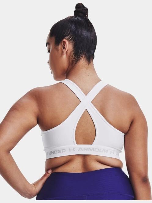 Under Armour Crossback Mid Bra női sportmelltartó fehér színben 6
