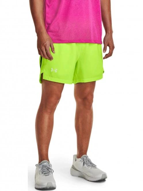 Under Armour Ua Launch 5'' Short férfi rövidnadrág zöld színben 2