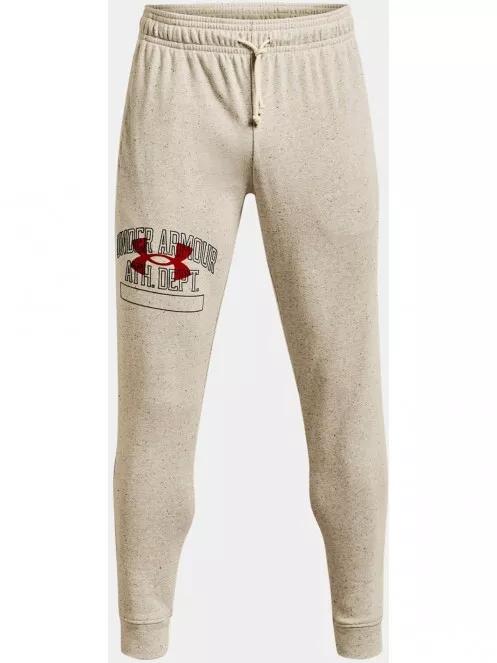 Under Armour UA Rival Try Athlc Dept Jggr férfi tréning nadrág homok színben 5