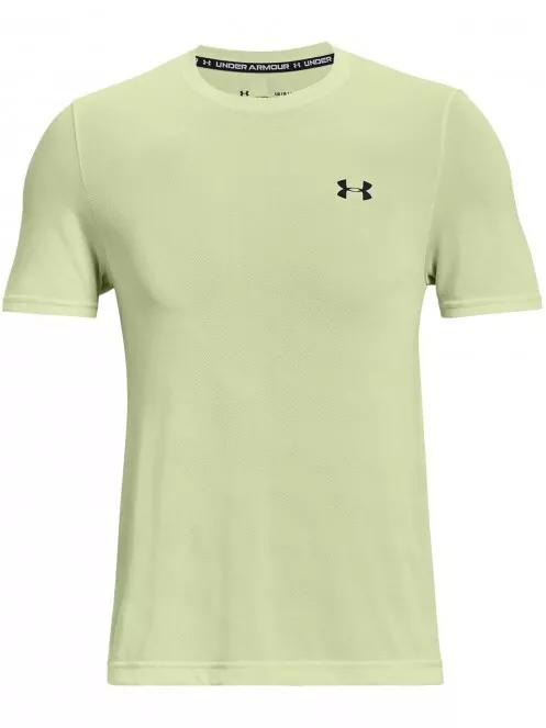 Under Armour Ua Seamless Radial Ss férfi rövid ujjú sport póló zöld színben 4