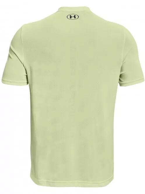 Under Armour Ua Seamless Radial Ss férfi rövid ujjú sport póló zöld színben 5