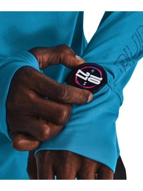 Under Armour Ua Outrun The Cold Ls férfi hosszú ujjú sport póló kék színben 5