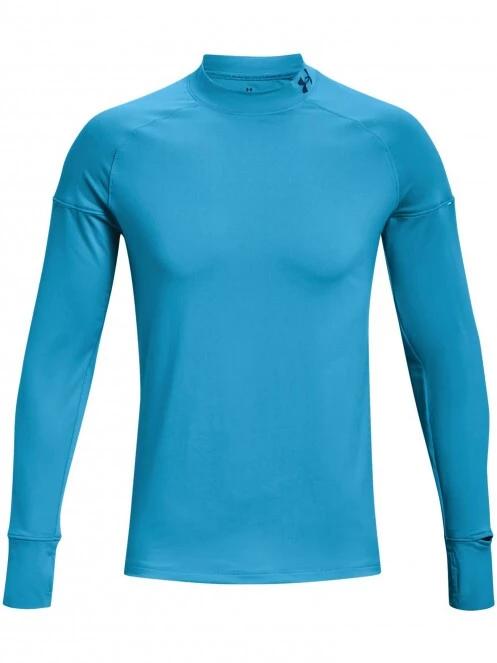 Under Armour Ua Outrun The Cold Ls férfi hosszú ujjú sport póló kék színben 6