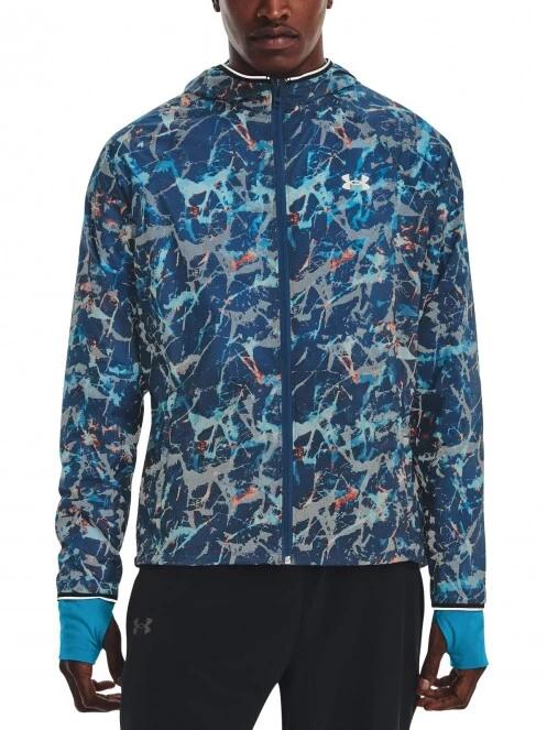 Under Armour UA Storm Outrun Cold Jacket férfi futódzseki kék színben 2