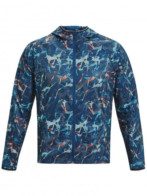 Under Armour UA Storm Outrun Cold Jacket férfi futódzseki kék színben 6