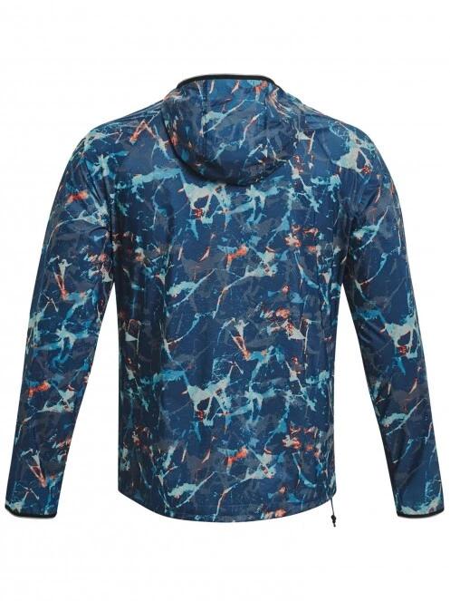 Under Armour UA Storm Outrun Cold Jacket férfi futódzseki kék színben 7