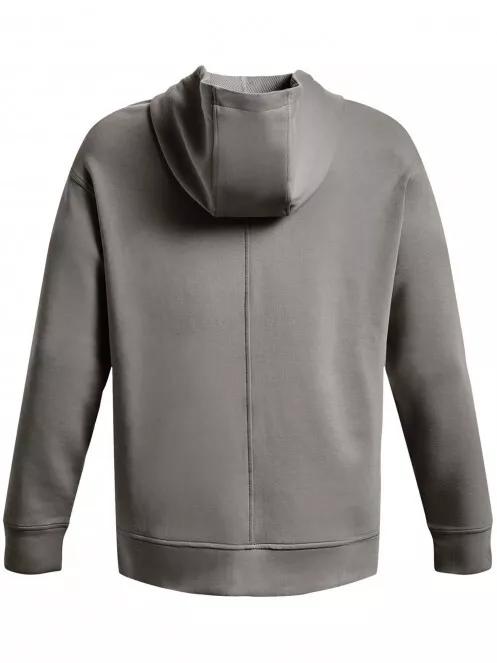 Under Armour Ua Summit Knit Hoodie férfi kapucnis pulóver szürke színben 5