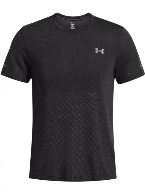 Under Armour UA Seamless Stride SS férfi rövid ujjú sport póló fekete színben 5