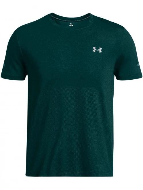 Under Armour UA Seamless Stride SS férfi rövid ujjú sport póló kék színben 5