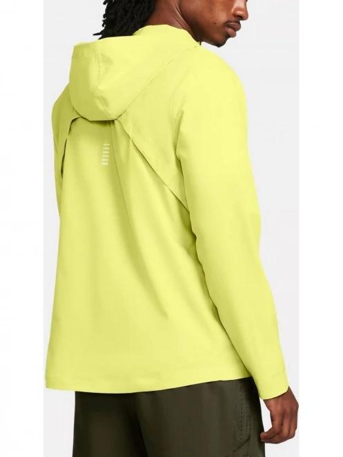 Under Armour Outrun The Storm Jacket férfi futódzseki sárga színben 3