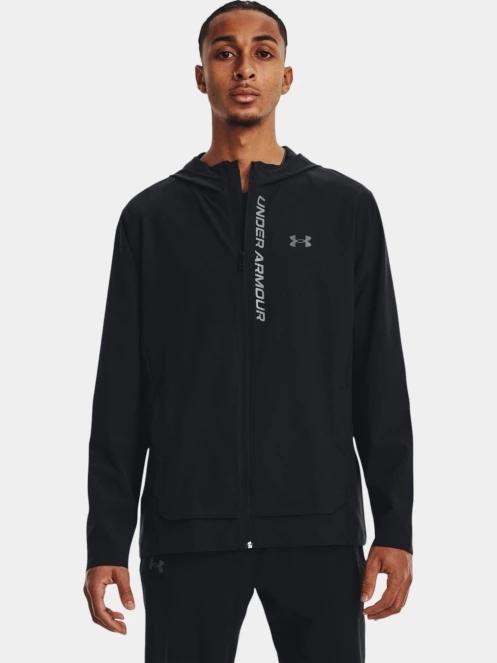 Under Armour Ua Outrun The Storm Jacket férfi futódzseki fekete színben 2
