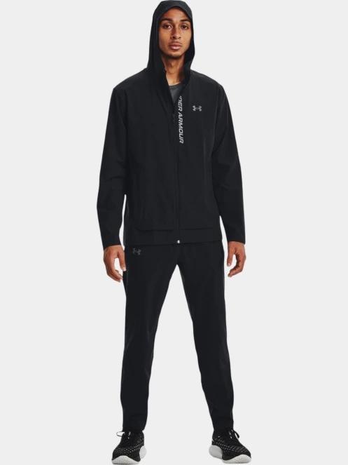 Under Armour Ua Outrun The Storm Jacket férfi futódzseki fekete színben 4