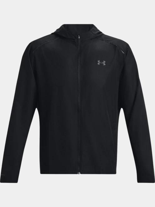 Under Armour Ua Storm Run Hooded Jacket férfi futódzseki fekete színben 7