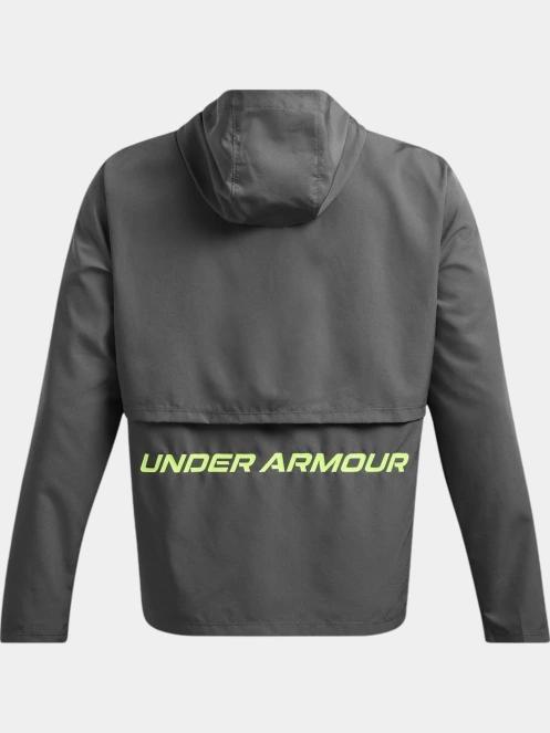 Under Armour Ua Storm Run Hooded Jacket férfi futódzseki szürke színben 5