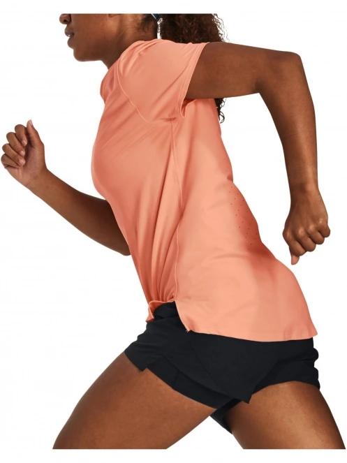 Under Armour Ua Iso-Chill Laser Tee női rövid ujjú sport póló narancssárga színben 4