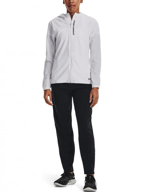 Under Armour Ua Outrun The Storm Jkt női futódzseki fehér színben 4