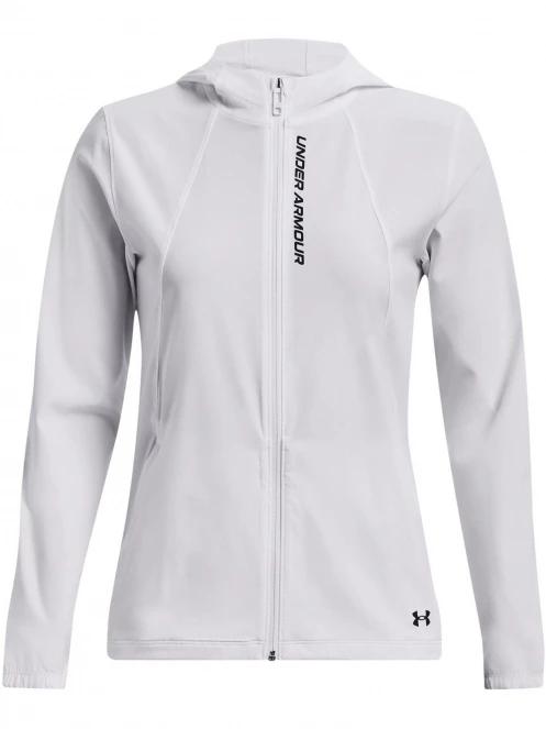 Under Armour Ua Outrun The Storm Jkt női futódzseki fehér színben 6