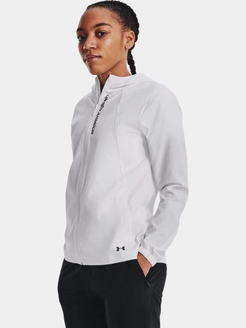 Under Armour Ua Outrun the Storm Jacket női futódzseki fehér színben 2
