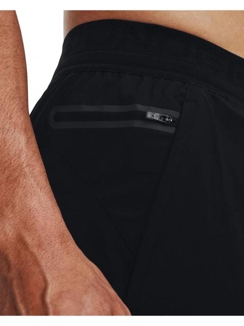 Under Armour UA Peak Woven 2in1 Sts férfi sport rövidnadrág fekete színben 5