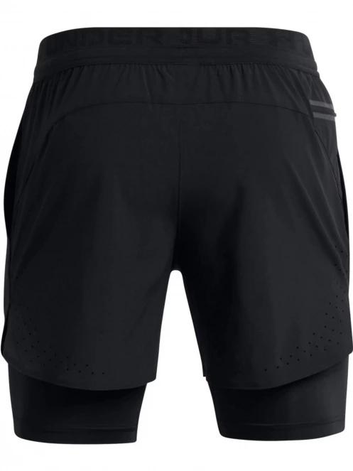 Under Armour UA Peak Woven 2in1 Sts férfi sport rövidnadrág fekete színben 8