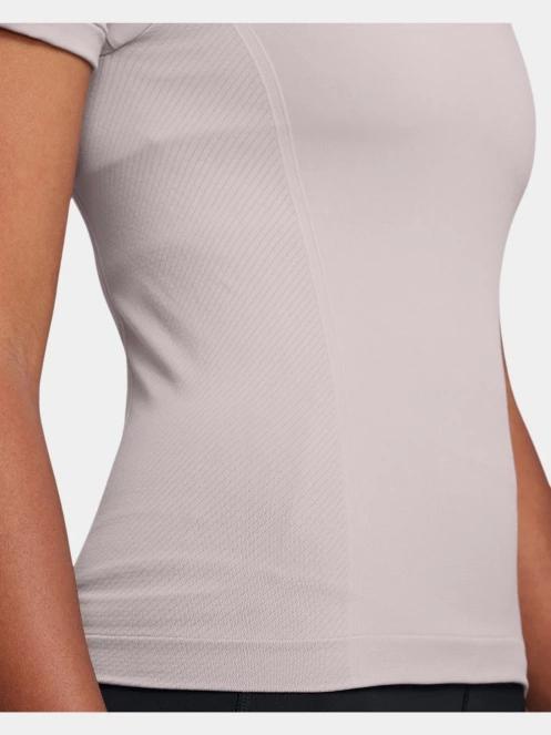 Under Armour Ua Vanish Seamless Ss női rövid ujjú sport póló szürke színben 4