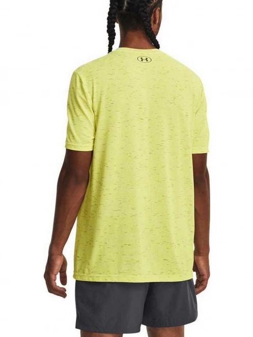 Under Armour Ua Seamless Novelty Ss férfi rövid ujjú sport póló sárga színben 3
