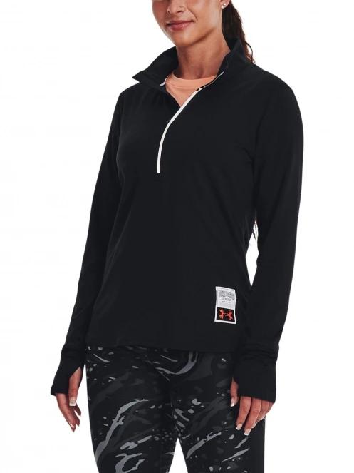 Under Armour Ua Run Like A Half Zip női hosszú ujjú póló fekete színben 2