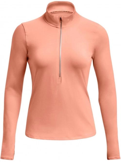Under Armour Ua Qualifier Run 1/2 Zip női hosszú ujjú póló narancssárga színben 6