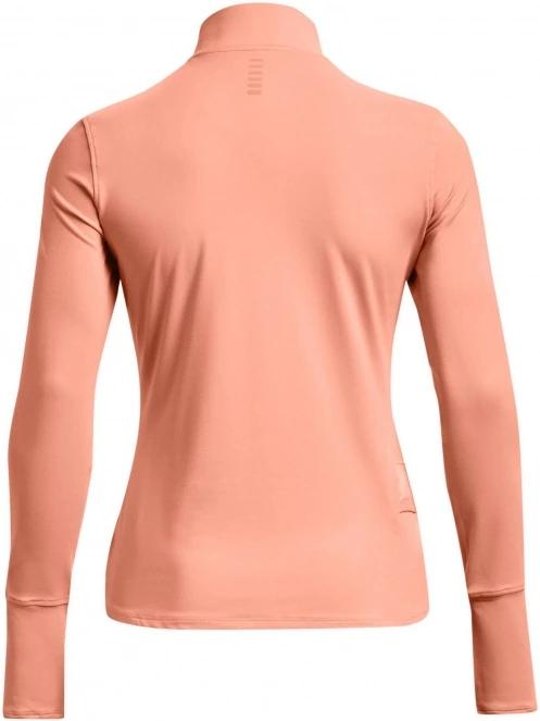 Under Armour Ua Qualifier Run 1/2 Zip női hosszú ujjú póló narancssárga színben 7