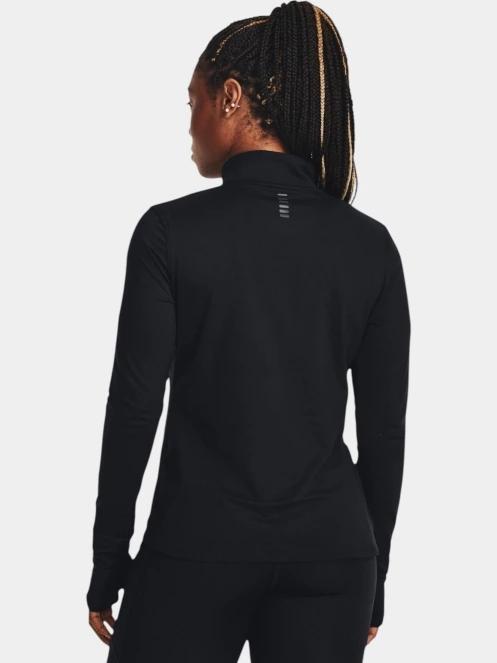 Under Armour UA Launch Pro Half Zip női hosszú ujjú sport póló fekete színben 3