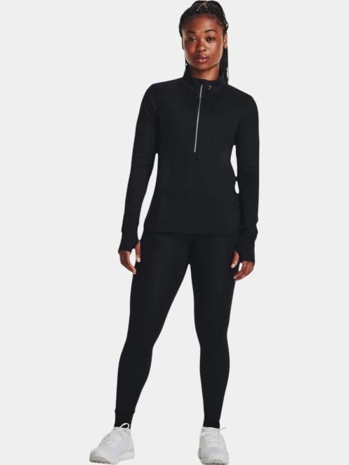 Under Armour UA Launch Pro Half Zip női hosszú ujjú sport póló fekete színben 4