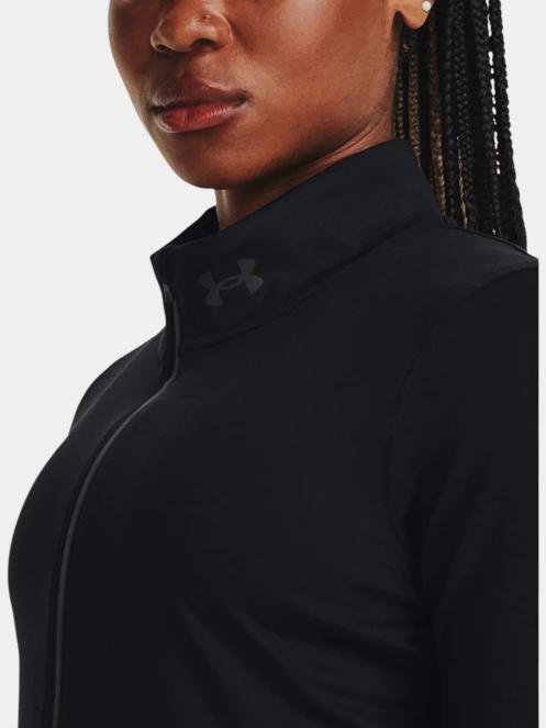 Under Armour UA Launch Pro Half Zip női hosszú ujjú sport póló fekete színben 6