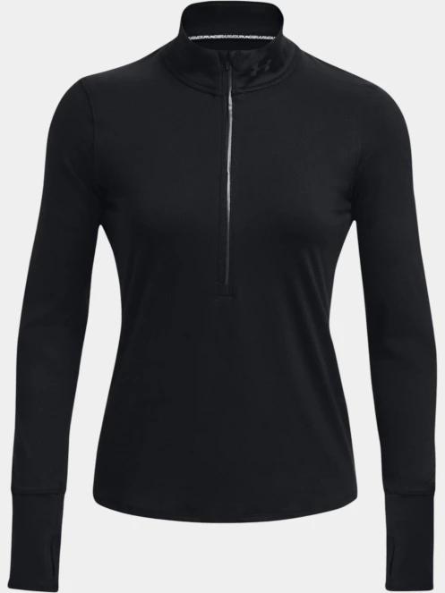 Under Armour UA Launch Pro Half Zip női hosszú ujjú sport póló fekete színben 8