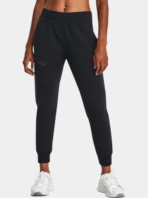 Under Armour Unstoppable FLC Jogger női sportnadrág fekete színben 2
