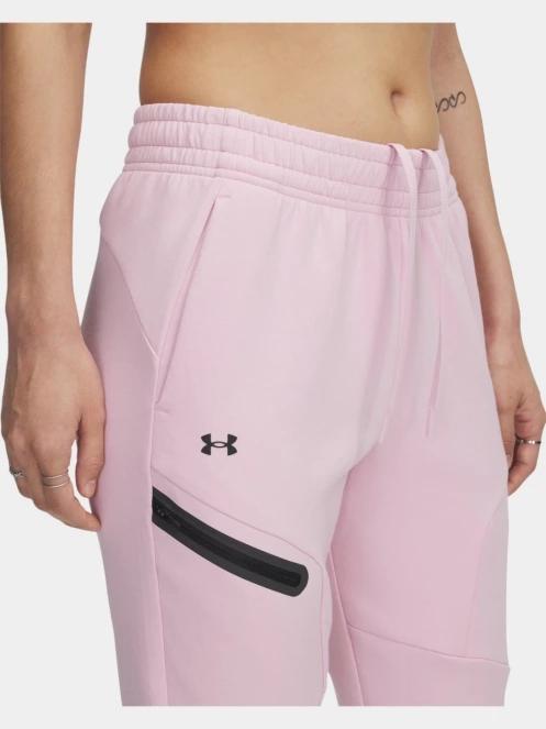 Under Armour Unstoppable FLC Jogger női sportnadrág rózsaszín színben 5