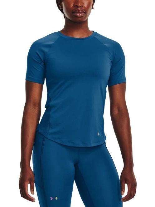 Under Armour Ua Rush Mesh Ss női rövid ujjú sport póló kék színben 2